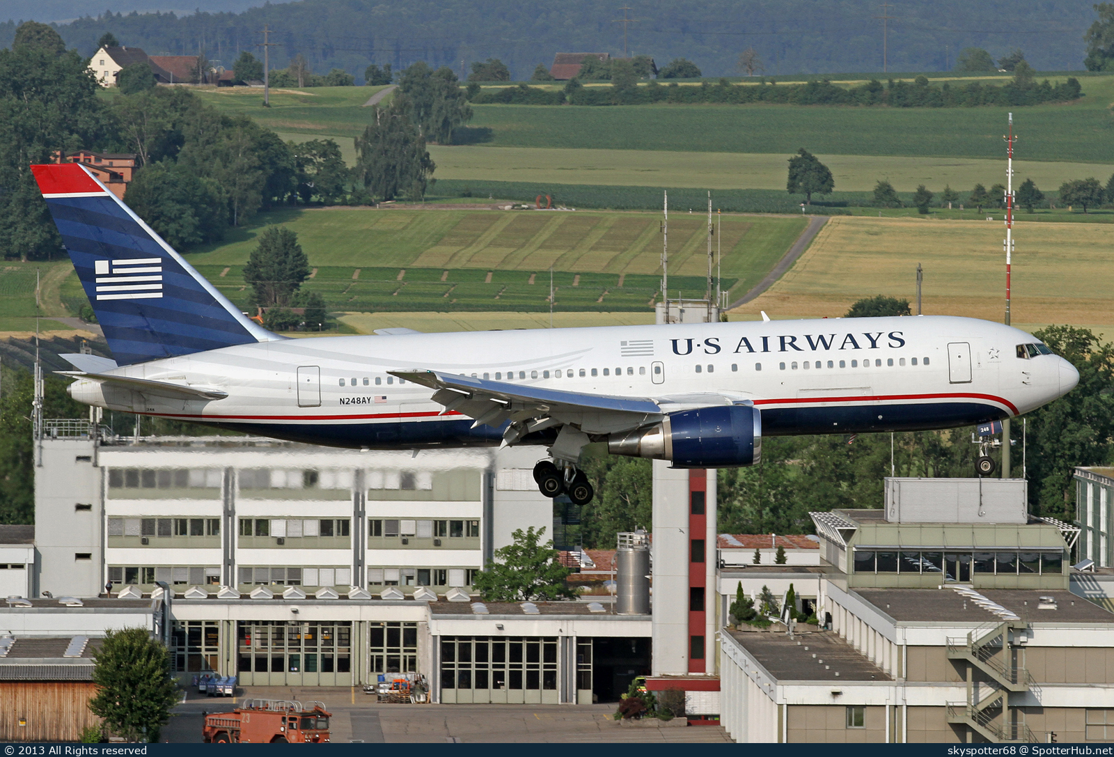Photo of N248AY - Boeing 767-201(ER) operated by US Airways