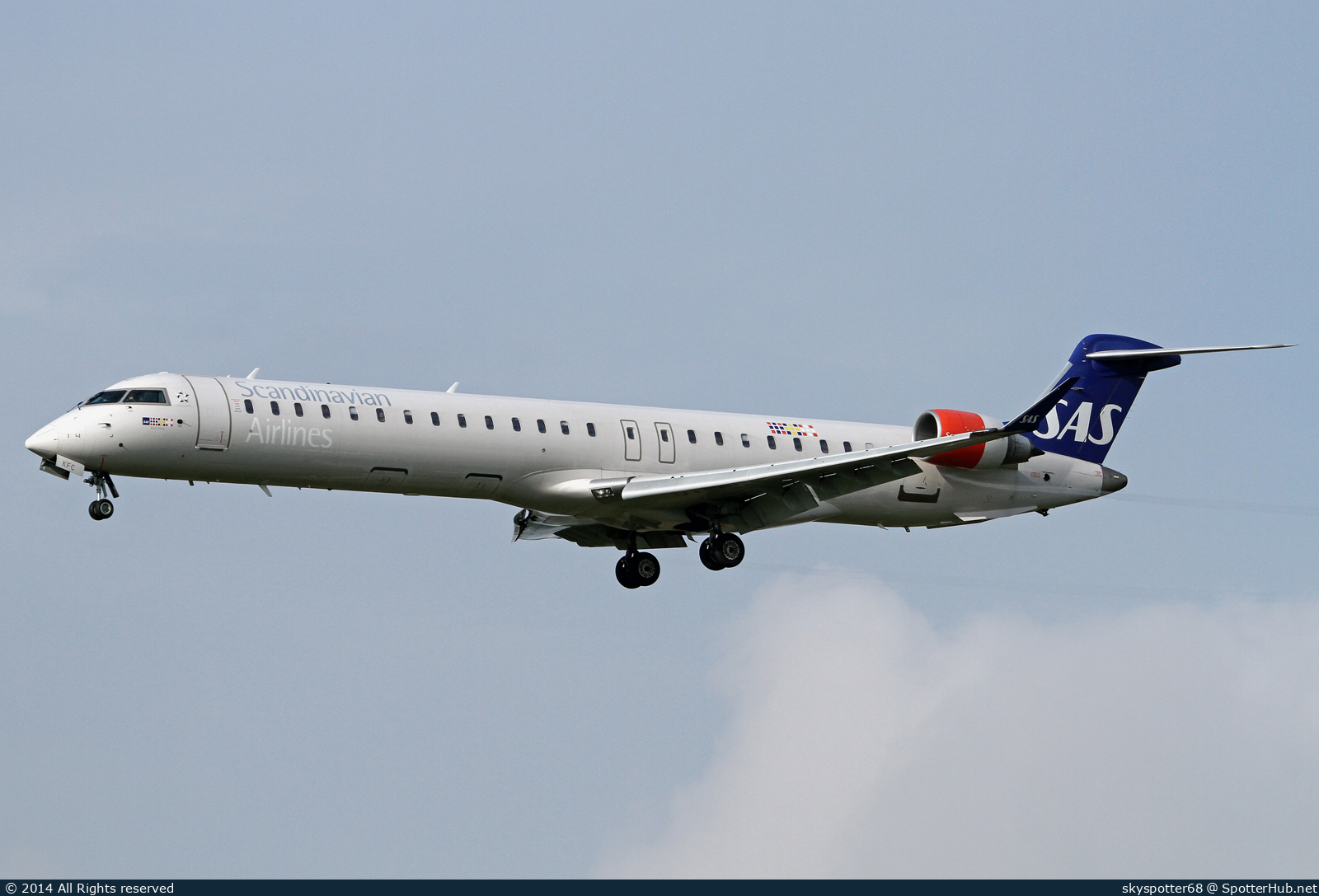Photo of OY-KFC - Bombardier CRJ-900LR operated by SAS Scandinavian Airlines