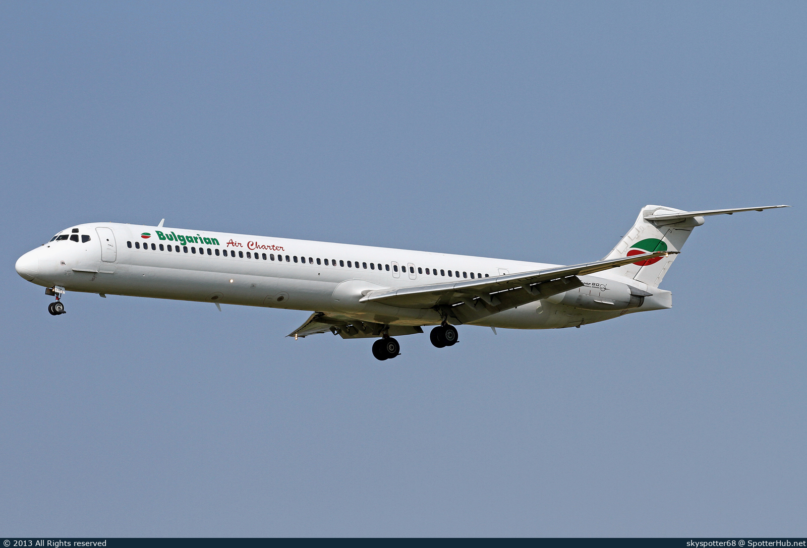 Photo of LZ-LDP - McDonnell Douglas MD-82 operated by Bulgarian Air Charter