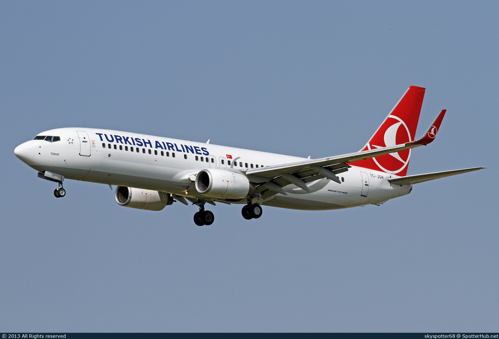 Photo of TC-JGH - Boeing 737-8F2 operated by Turkish Airlines