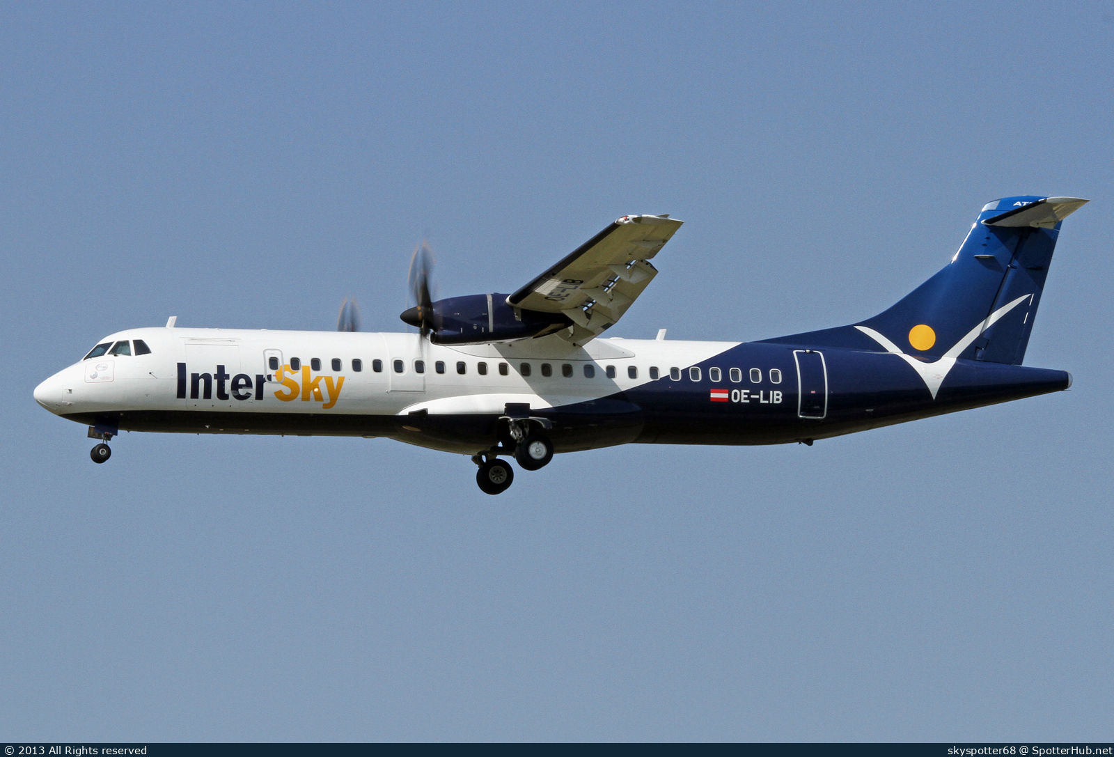 Photo of OE-LIB - ATR 72-600 operated by InterSky