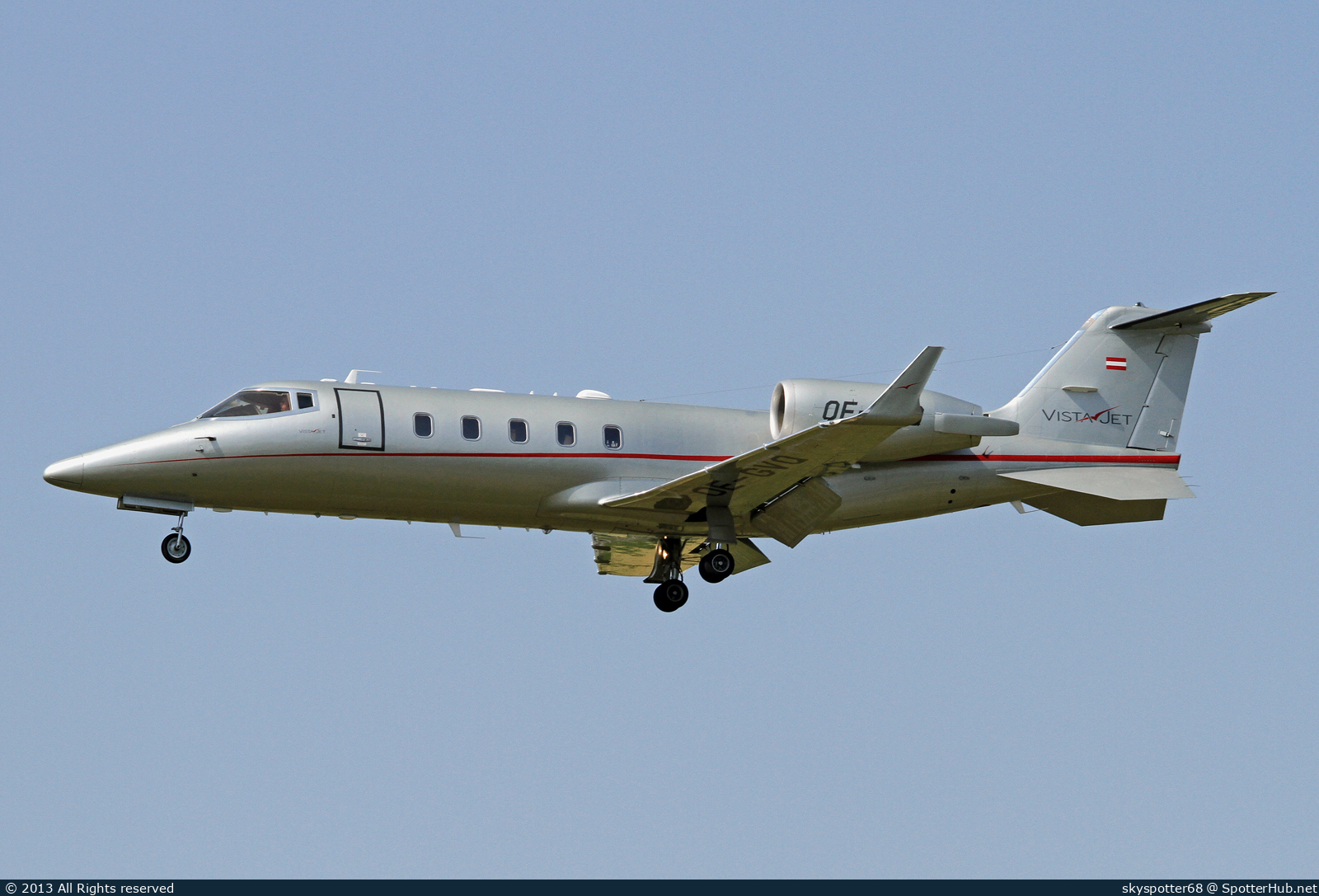Photo of OE-GVQ - Bombardier Learjet 60XR operated by VistaJet