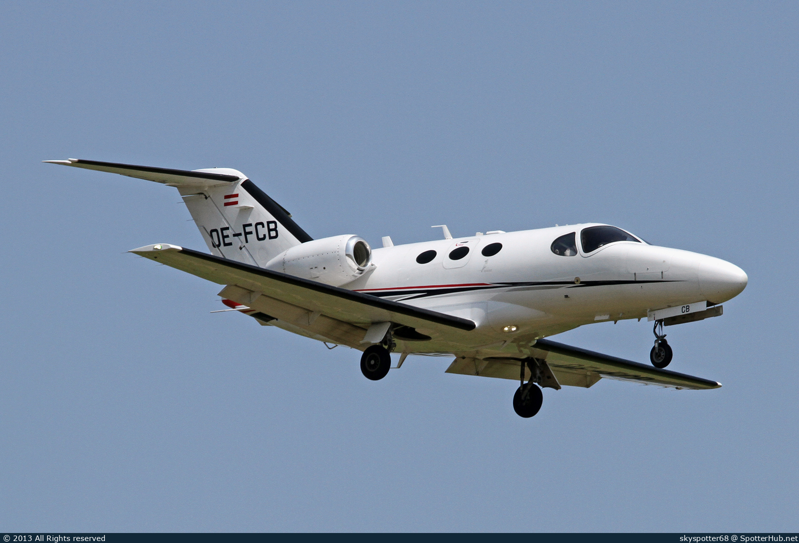Photo of OE-FCB - Cessna 510 Citation Mustang operated by GlobeAir