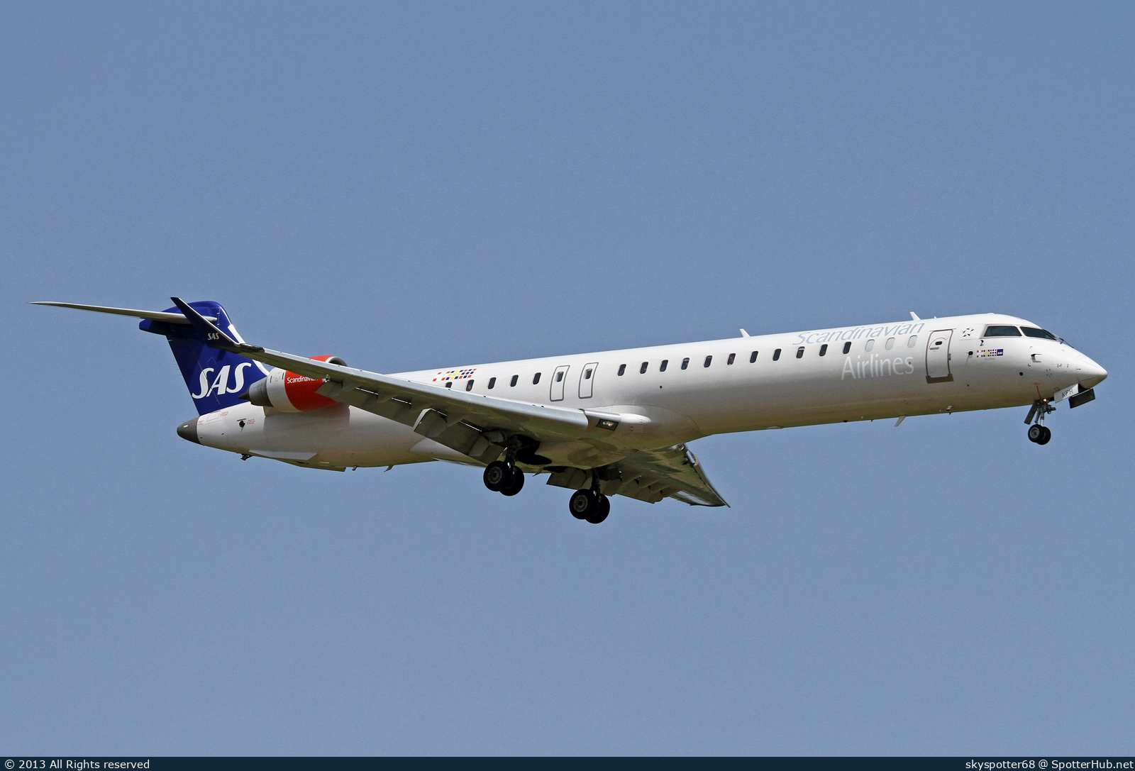 Photo of OY-KFH - Bombardier CRJ-900LR operated by SAS Scandinavian Airlines