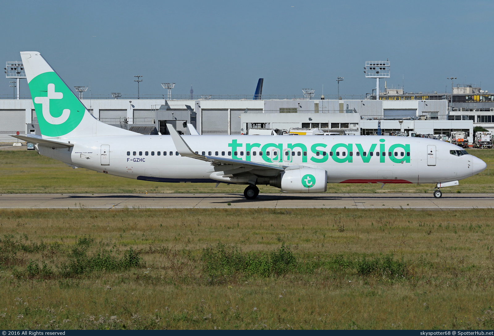 Photo of F-GZHC - Boeing 737-8K2 operated by Transavia France