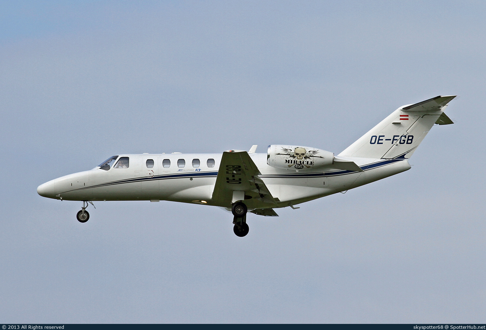 Photo of OE-FGB - Cessna 525A CitationJet CJ2+ operated by Jet Alliance