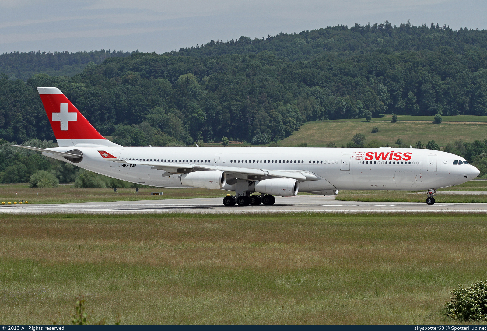 Photo of HB-JMF - Airbus A340-313 operated by Swiss International Air Lines