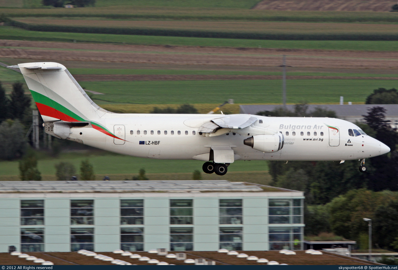 Photo of LZ-HBF - British Aerospace 146-300 operated by Bulgaria Air (opb Hemus Air)