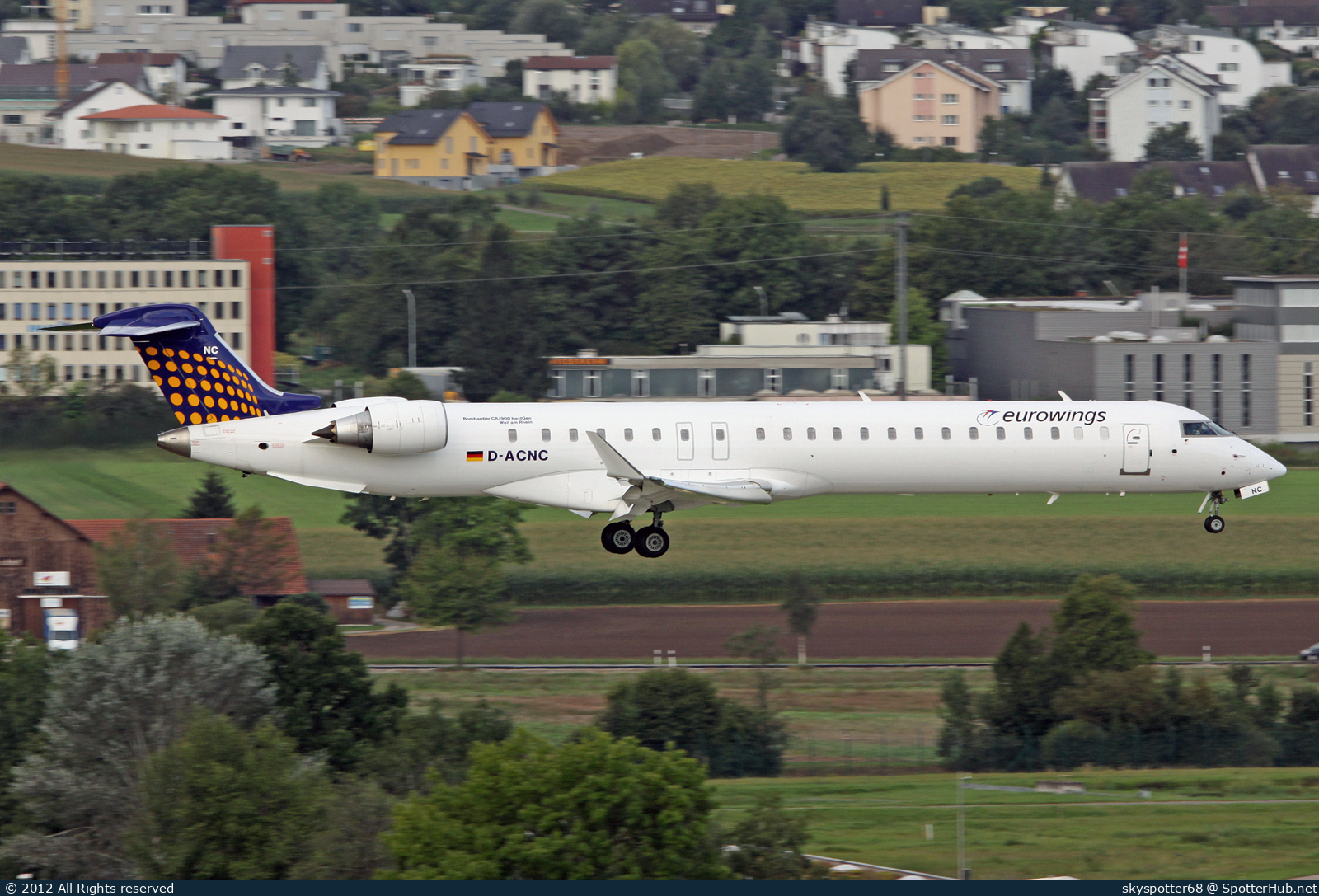Photo of D-ACNC - Bombardier CRJ-900LR operated by Eurowings