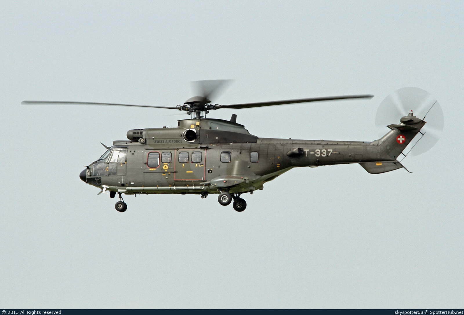 Photo of T-337 - Eurocopter AS532UL Cougar operated by Swiss Air Force