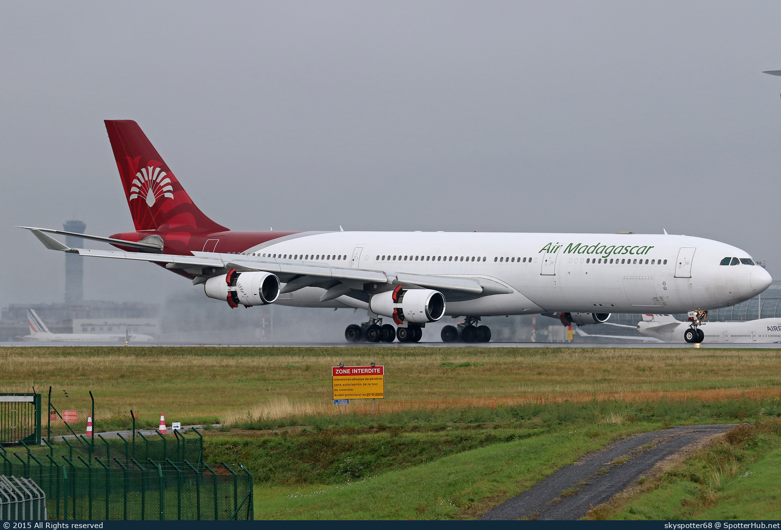 Photo of TF-EAB - Airbus A340-313 operated by Air Madagascar (opb Air Atlanta Icelandic)