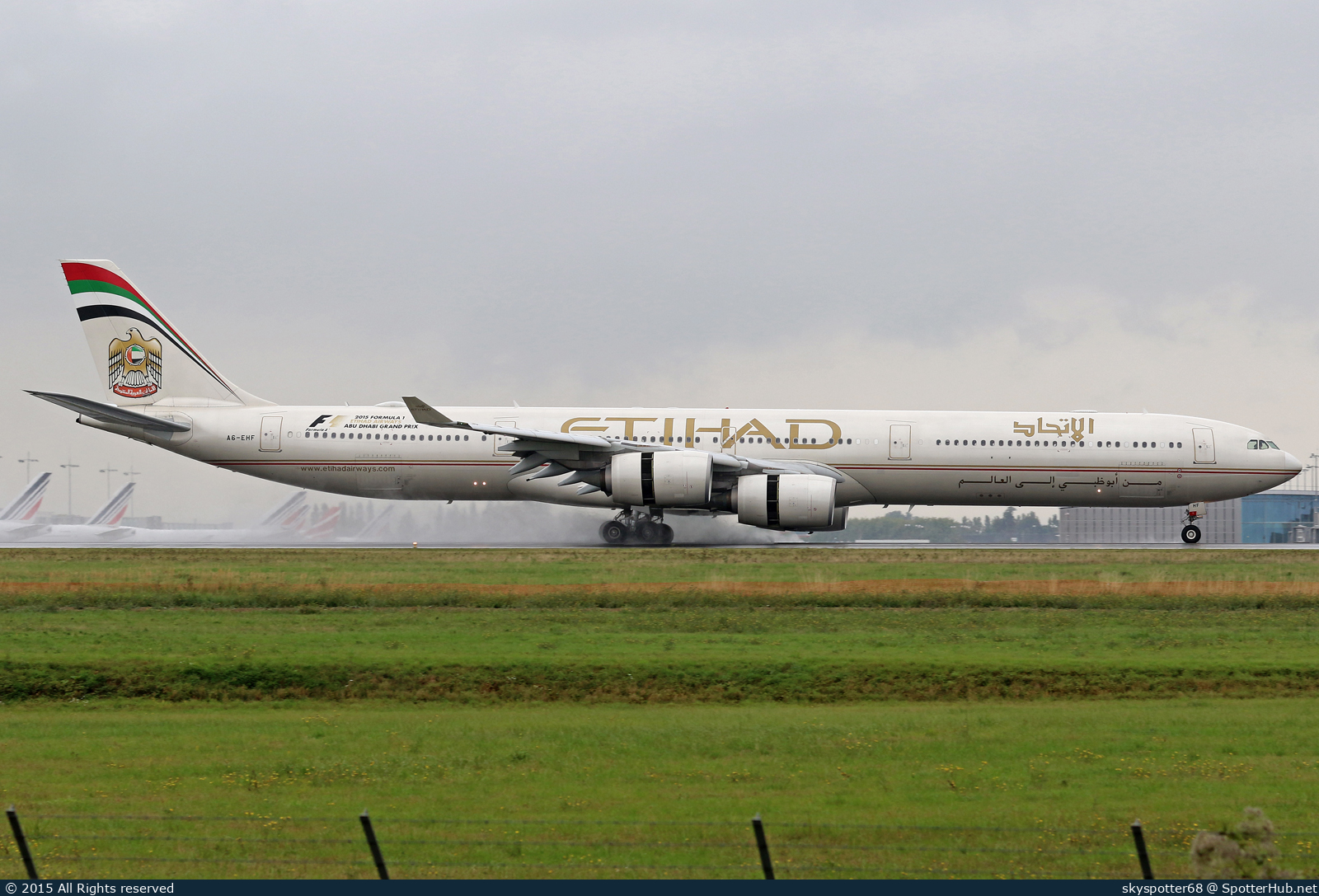 Photo of A6-EHF - Airbus A340-642 operated by Etihad Airways
