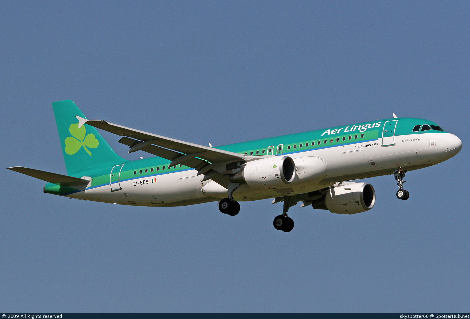 Photo of EI-EDS - Airbus A320-214 operated by Aer Lingus