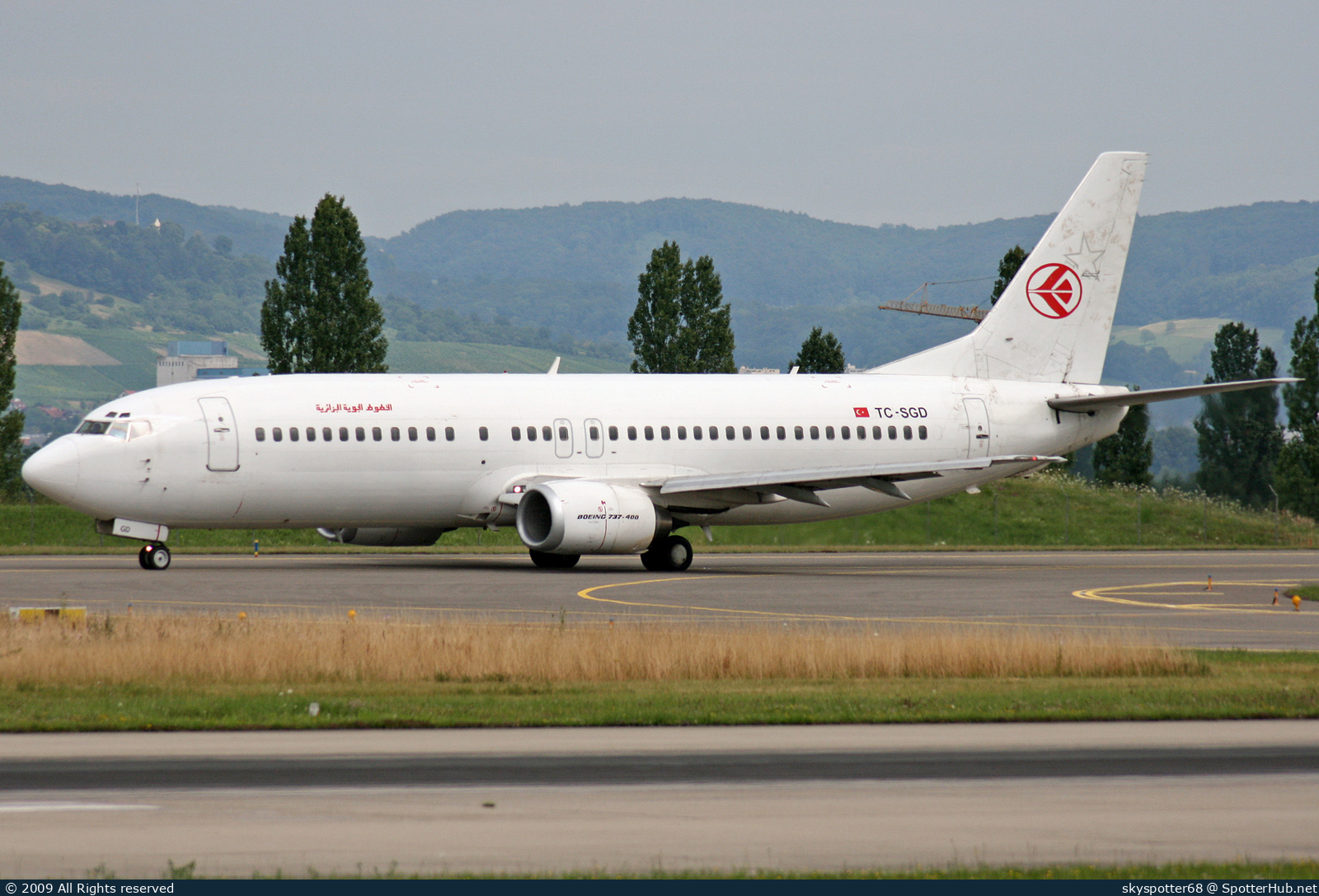 Photo of TC-SGD - Boeing 737-48E operated by Air Algérie (opb Saga Airlines)