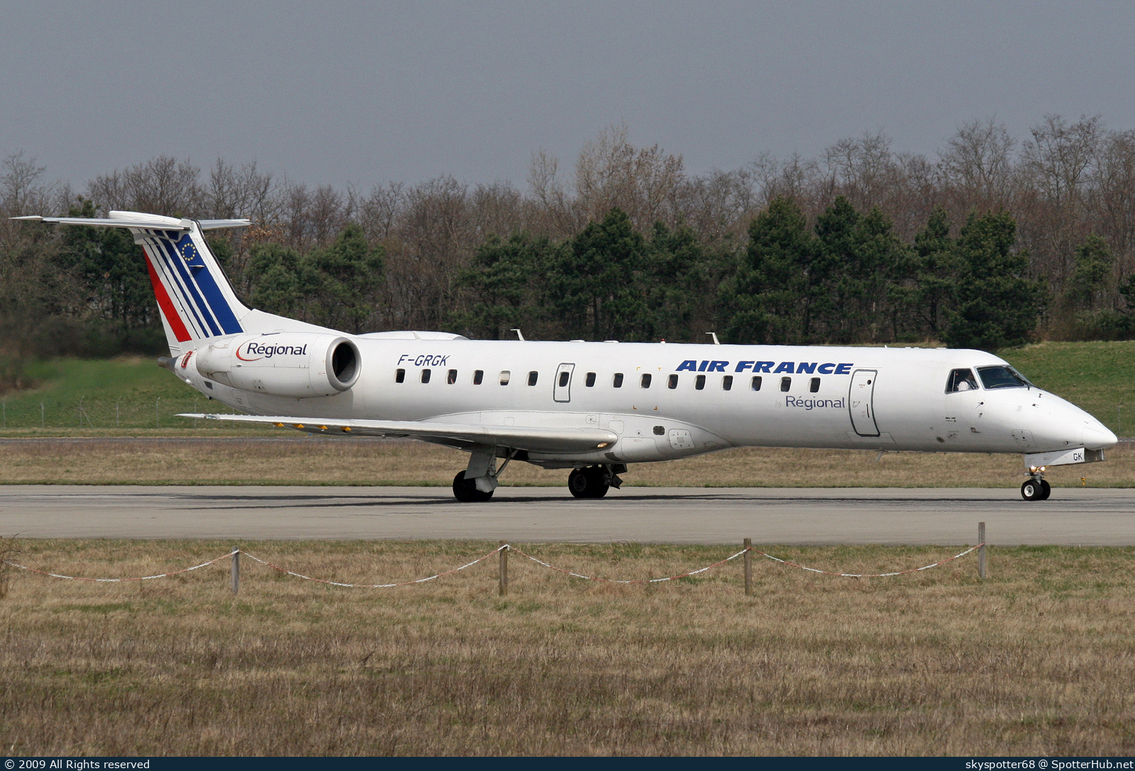 Photo of F-GRGK - Embraer ERJ-145EP operated by Air France (opb Régional)