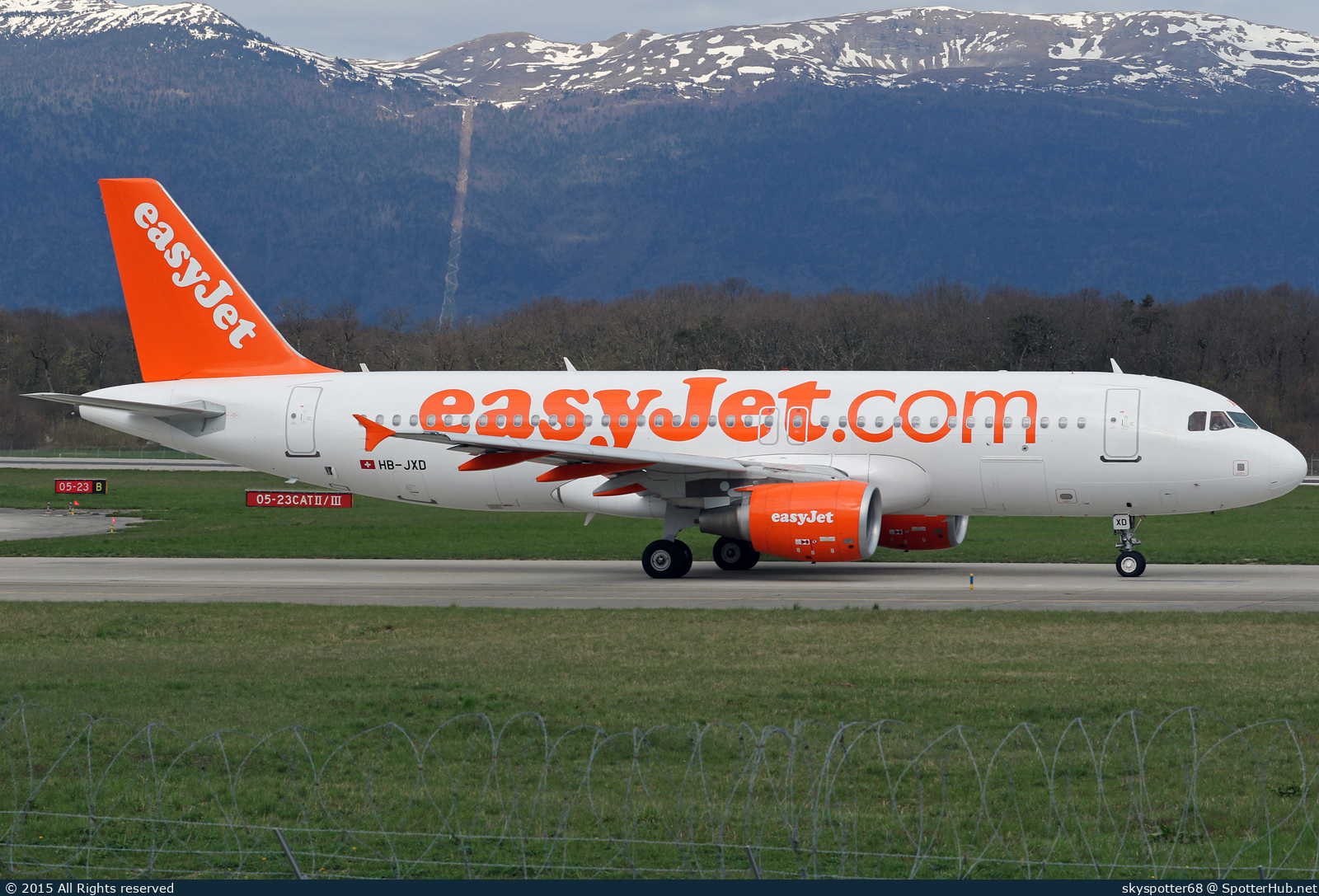Photo of HB-JXD - Airbus A320-214 operated by easyJet Switzerland