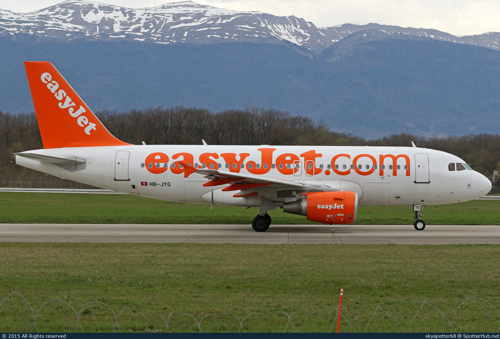 Photo of HB-JYG - Airbus A319-111 operated by easyJet Switzerland