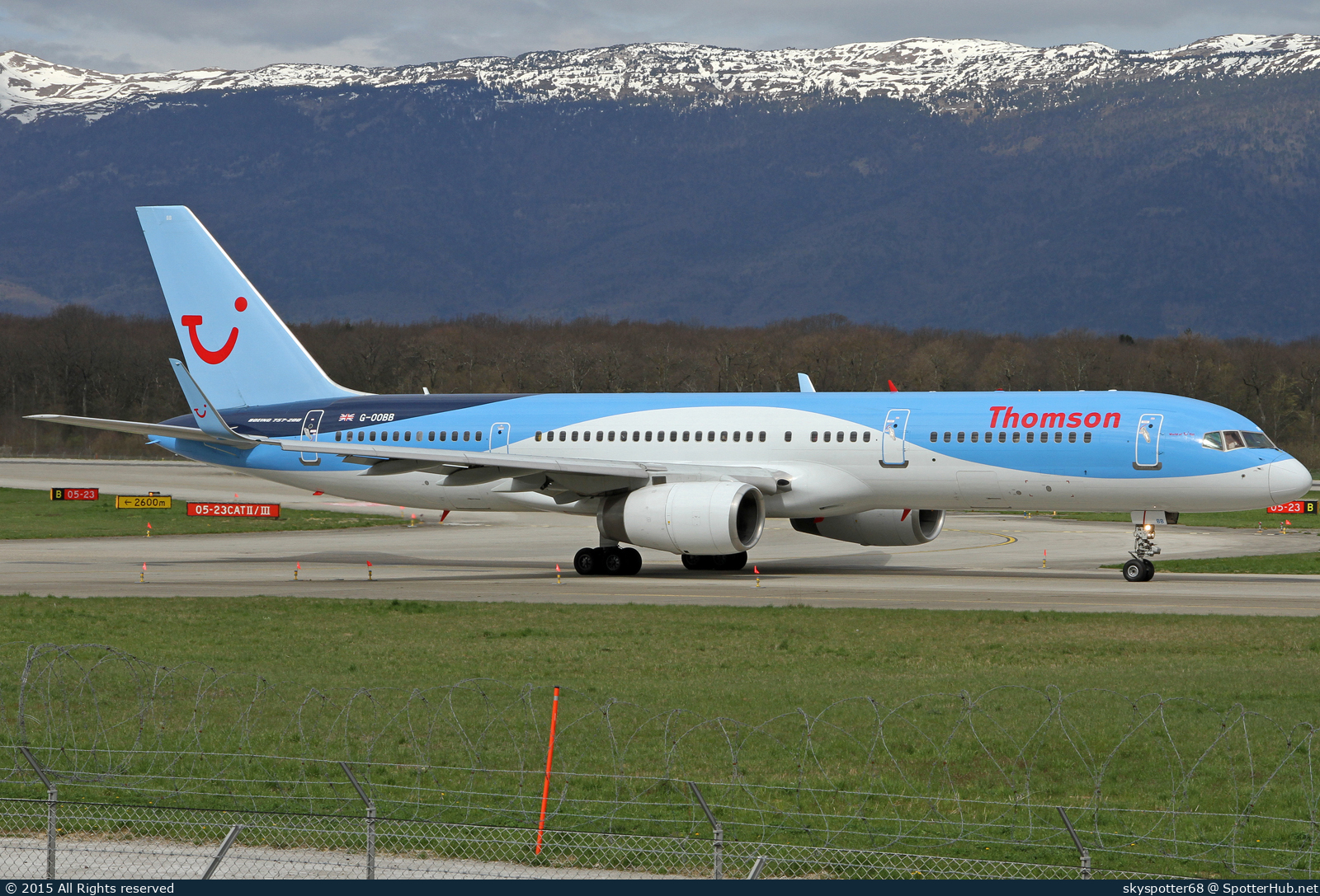 Photo of G-OOBB - Boeing 757-28A operated by Thomson Airways