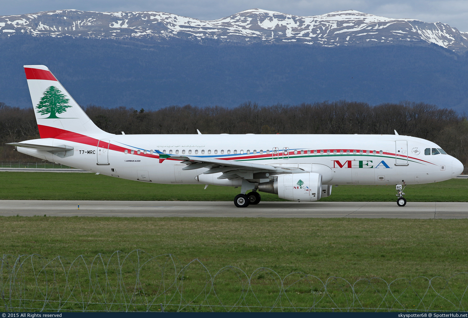 Photo of T7-MRC - Airbus A320-214 operated by MEA Middle East Airlines
