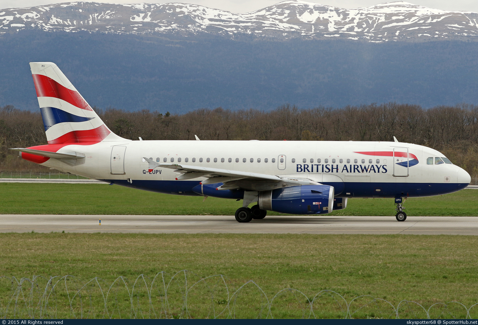 Photo of G-EUPV - Airbus A319-131 operated by British Airways