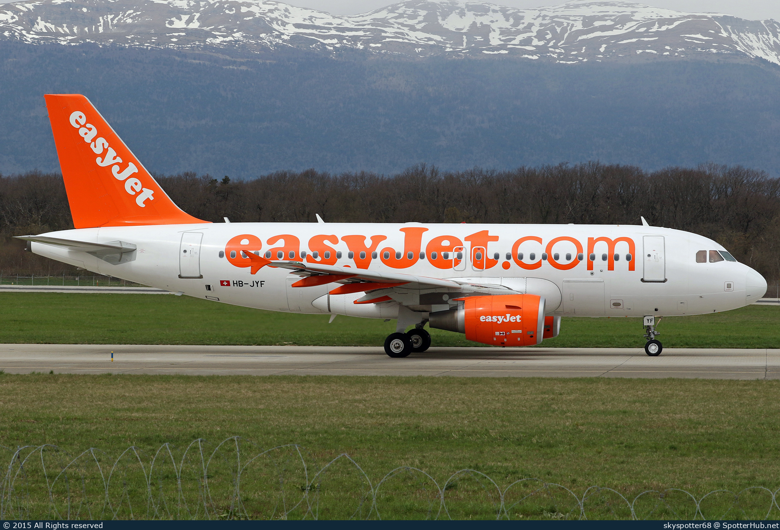 Photo of HB-JYF - Airbus A319-111 operated by easyJet Switzerland