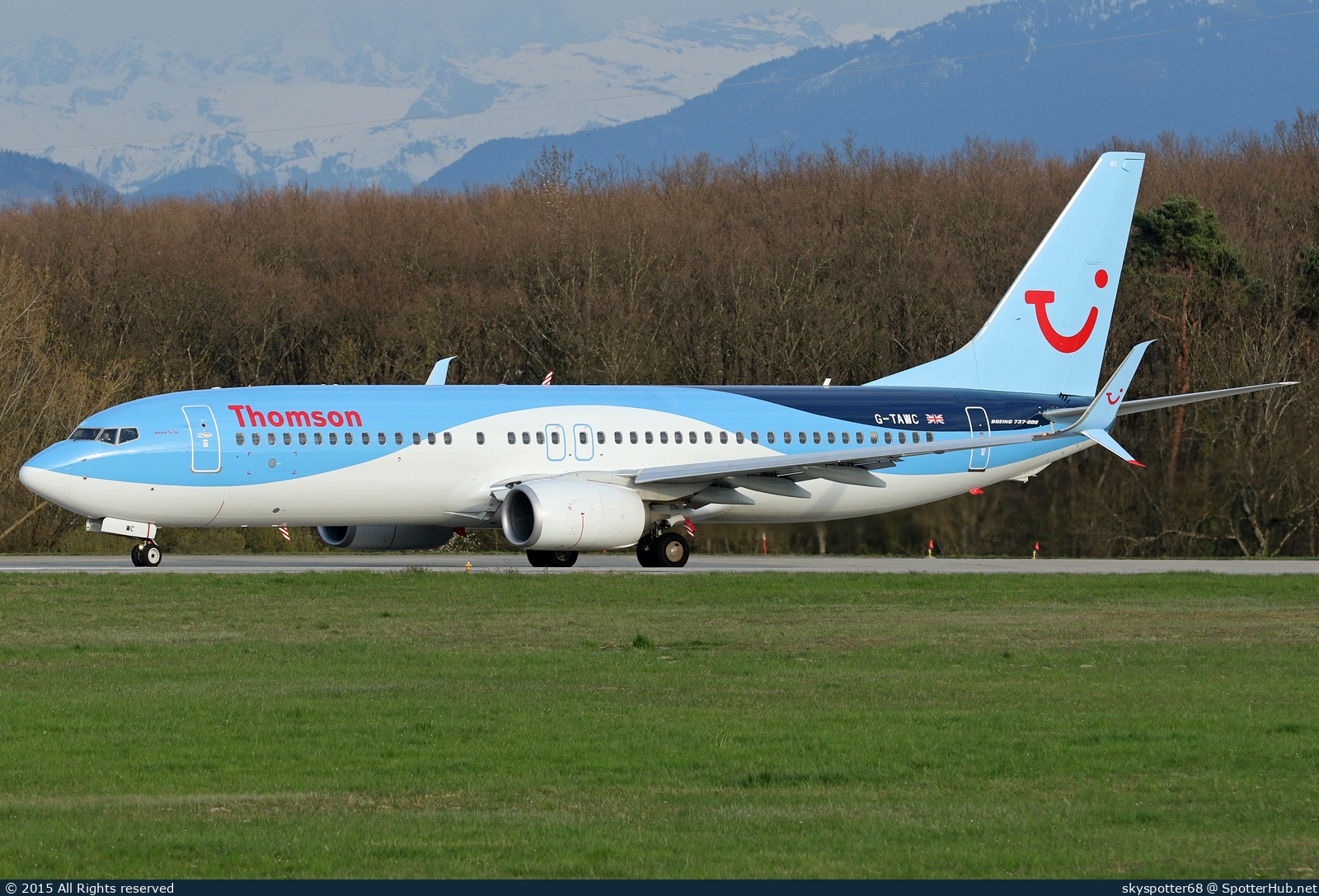 Photo of G-TAWC - Boeing 737-8K5 operated by Thomson Airways