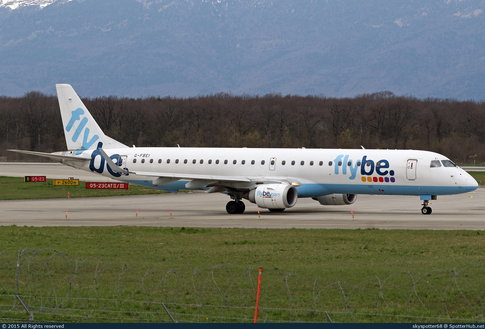 Photo of G-FBEI - Embraer ERJ-195LR operated by flybe