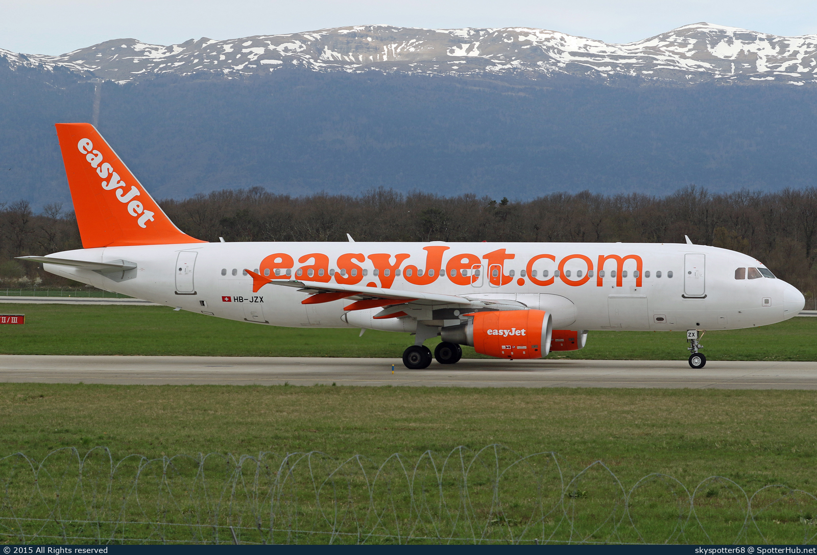 Photo of HB-JZX - Airbus A320-214 operated by easyJet Switzerland