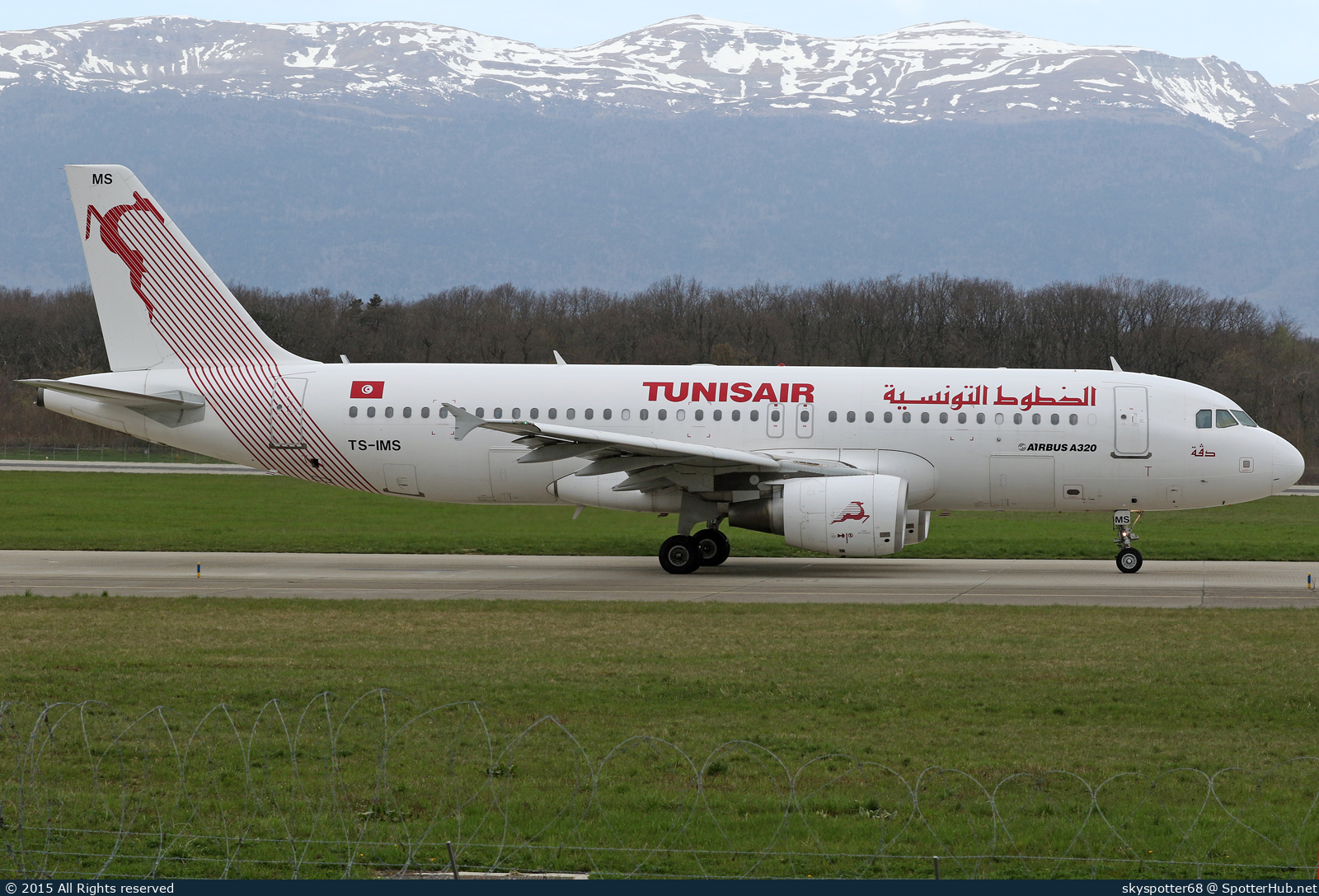 Photo of TS-IMS - Airbus A320-214 operated by Tunisair