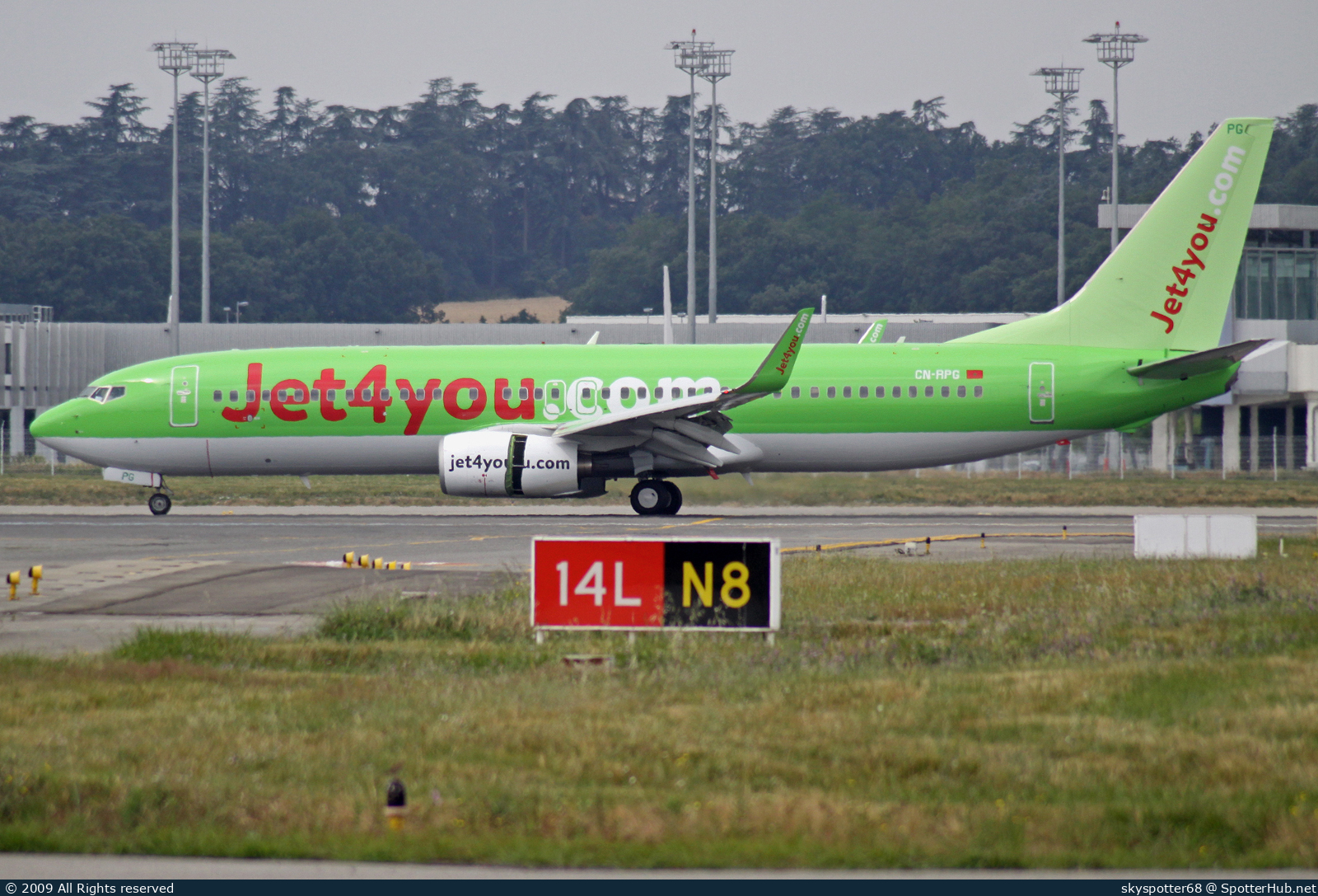 Photo of CN-RPG - Boeing 737-8K5 operated by Jet4you