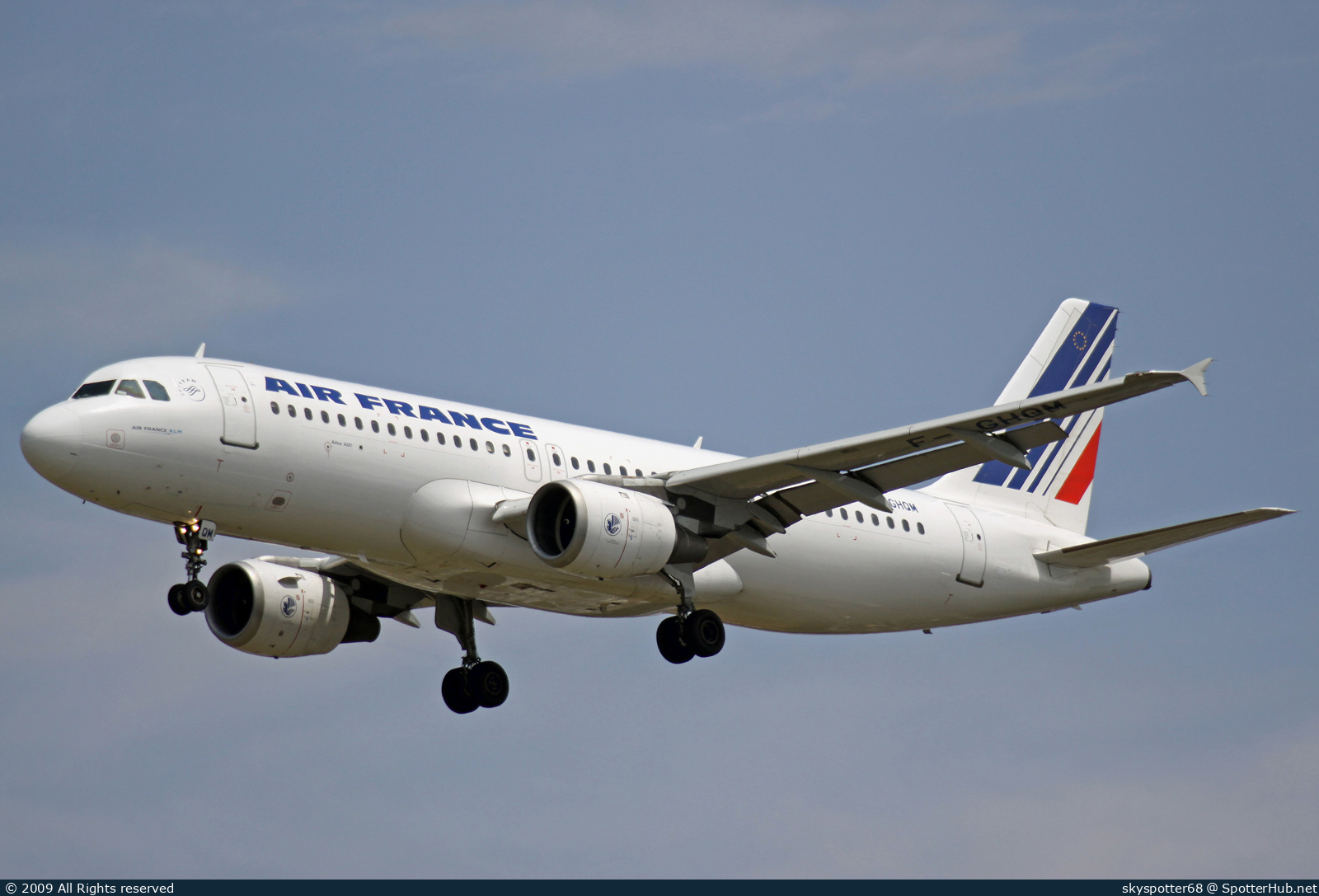 Photo of F-GHQM - Airbus A320-211 operated by Air France