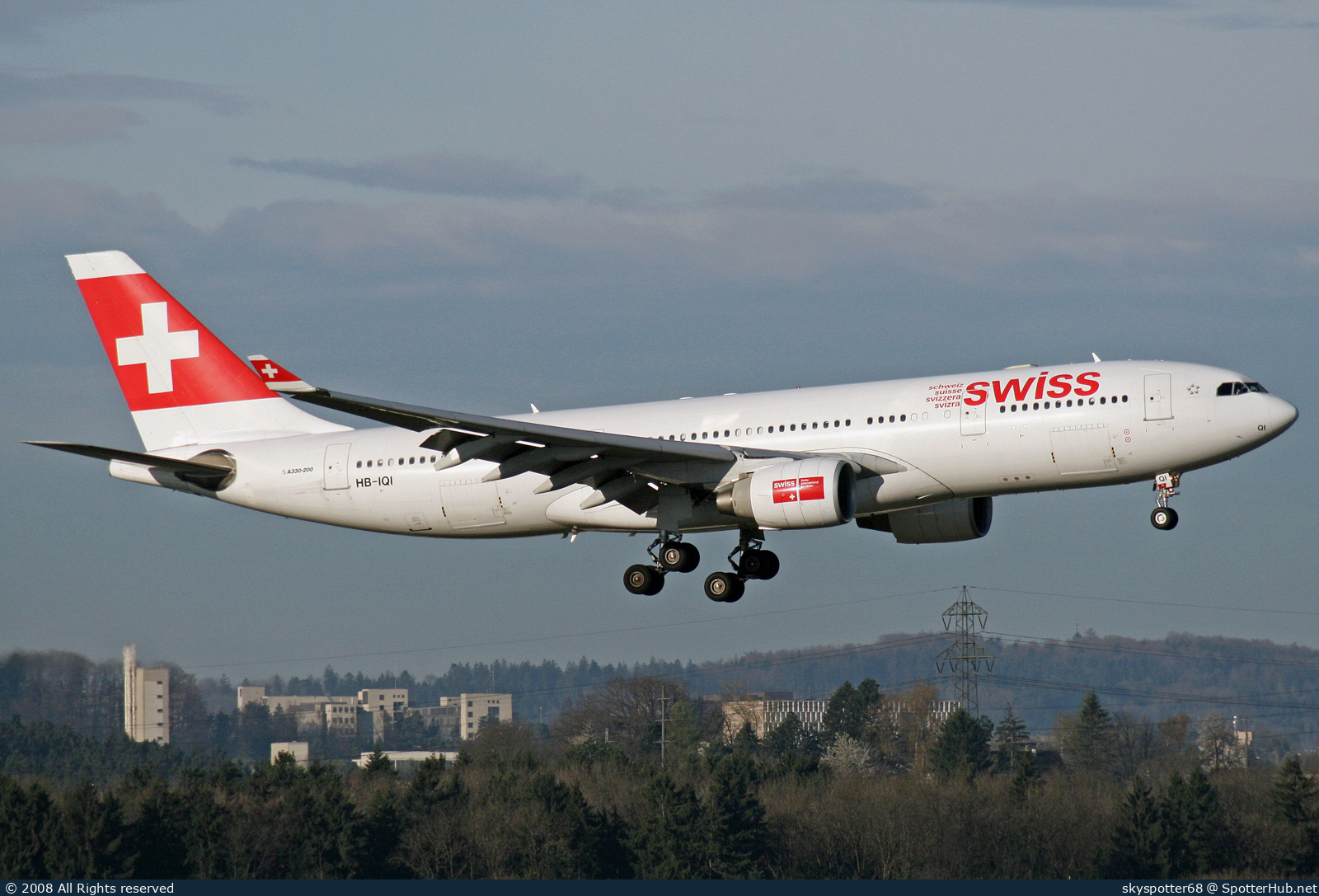 Photo of HB-IQI - Airbus A330-223 operated by Swiss International Air Lines