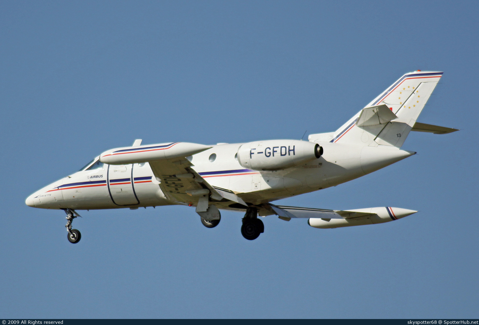 Photo of F-GFDH - Aérospatiale SN 601 Corvette operated by Airbus Industrie