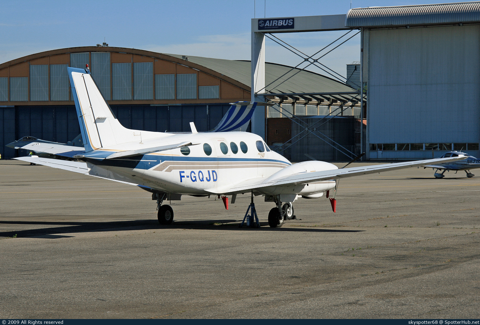 Photo of F-GQJD - Beechcraft C90 King Air operated by Avialim