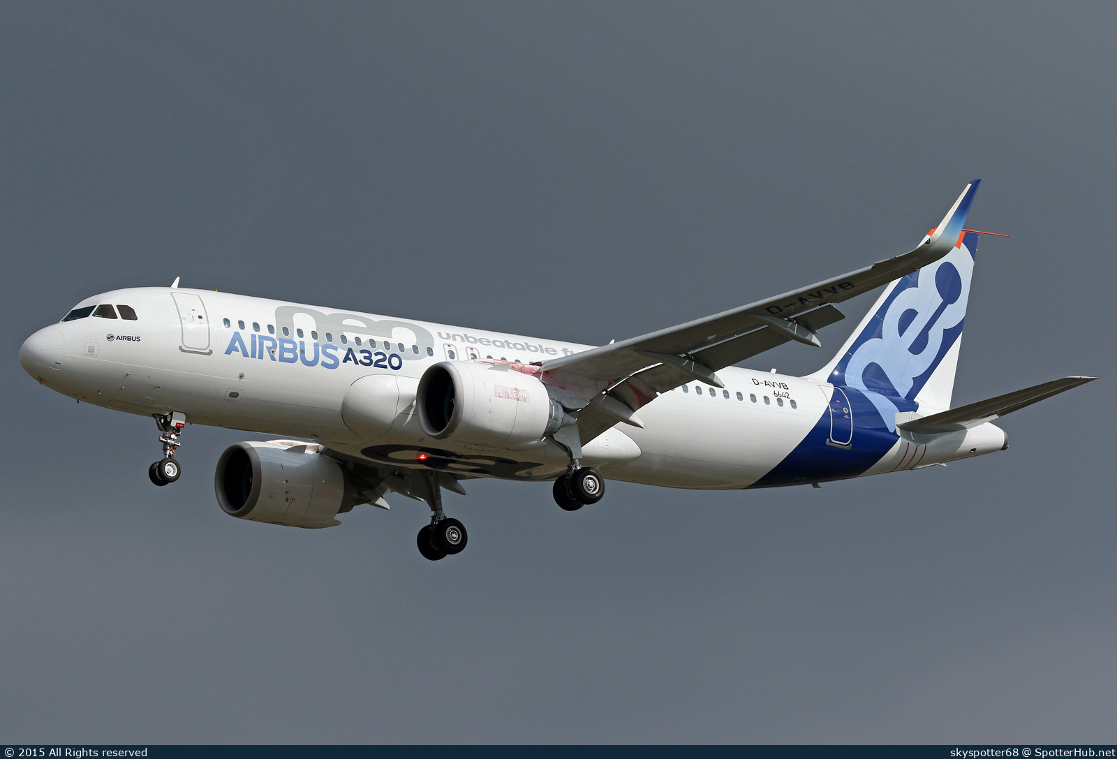 Photo of D-AVVB - Airbus A320-251N operated by Airbus Industrie