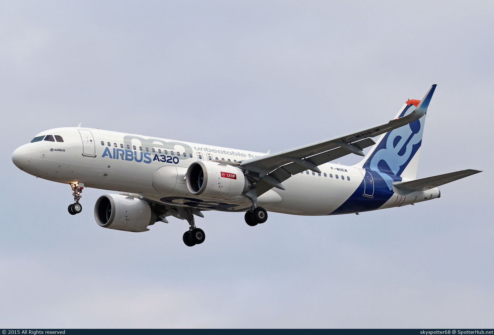 Photo of F-WNEW - Airbus A320-251N operated by Airbus Industrie