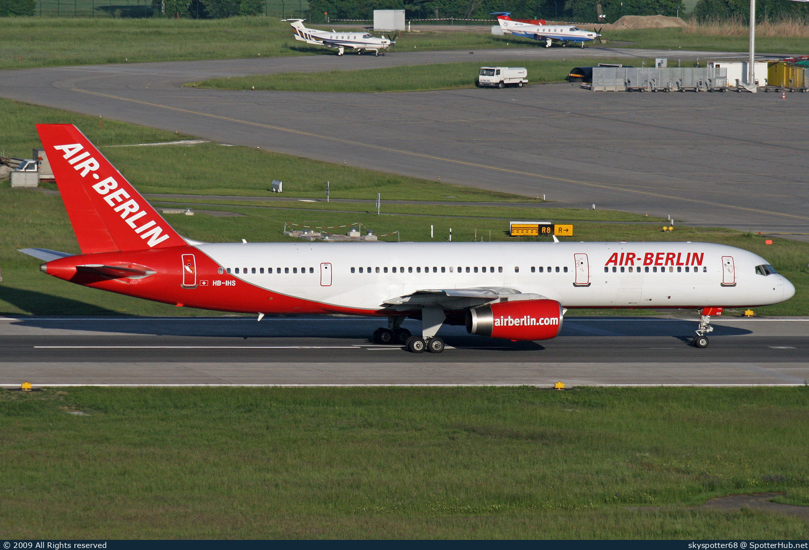 Photo of HB-IHS - Boeing 757-2G5 operated by Air Berlin (opb Belair Airlines)