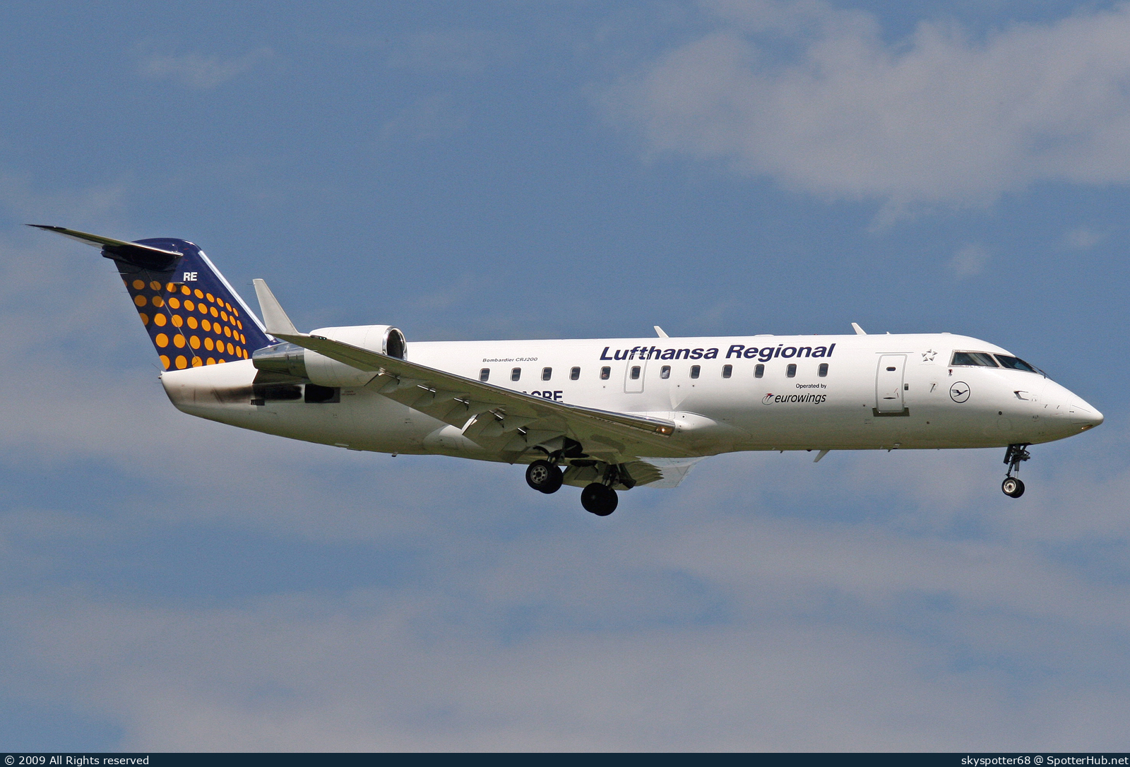 Photo of D-ACRE - Bombardier CRJ-200LR operated by Lufthansa Regional (opb Eurowings)