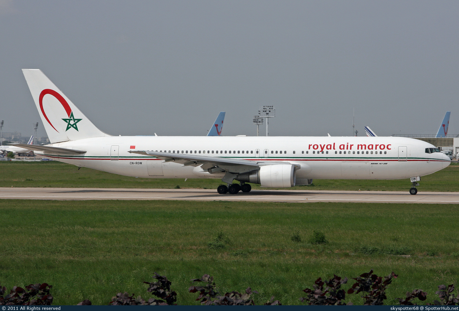 Photo of CN-ROW - Boeing 767-343(ER) operated by Royal Air Maroc