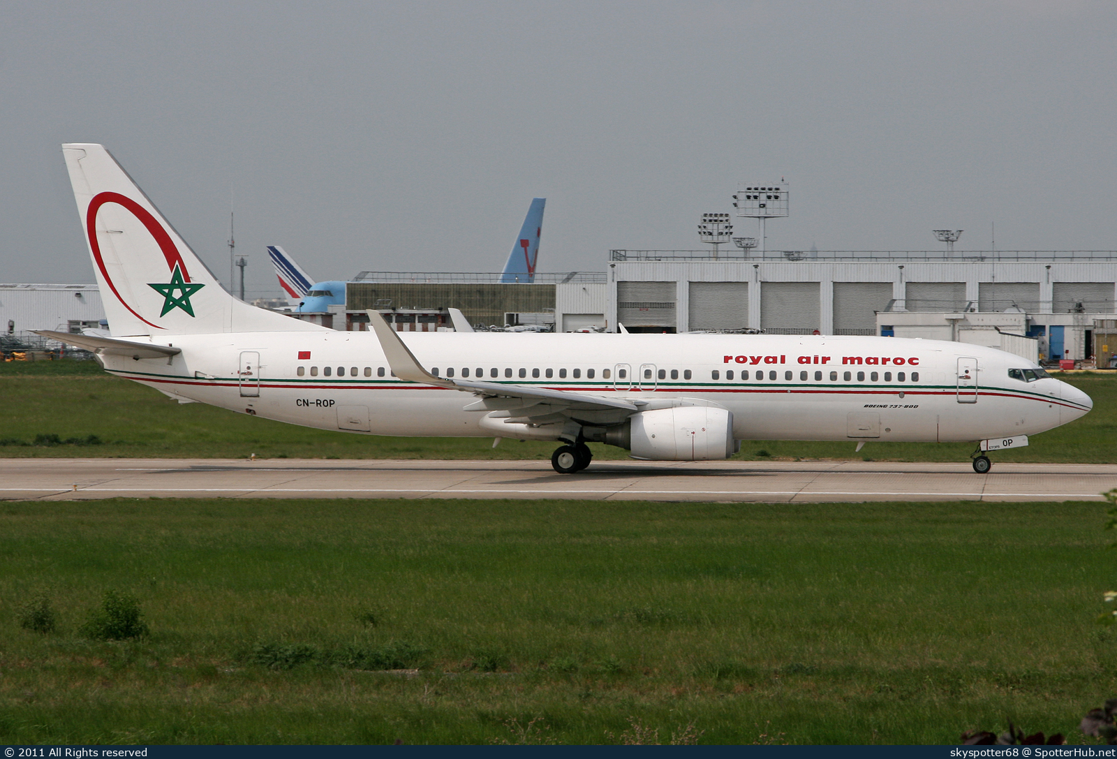 Photo of CN-ROP - Boeing 737-8B6 operated by Royal Air Maroc