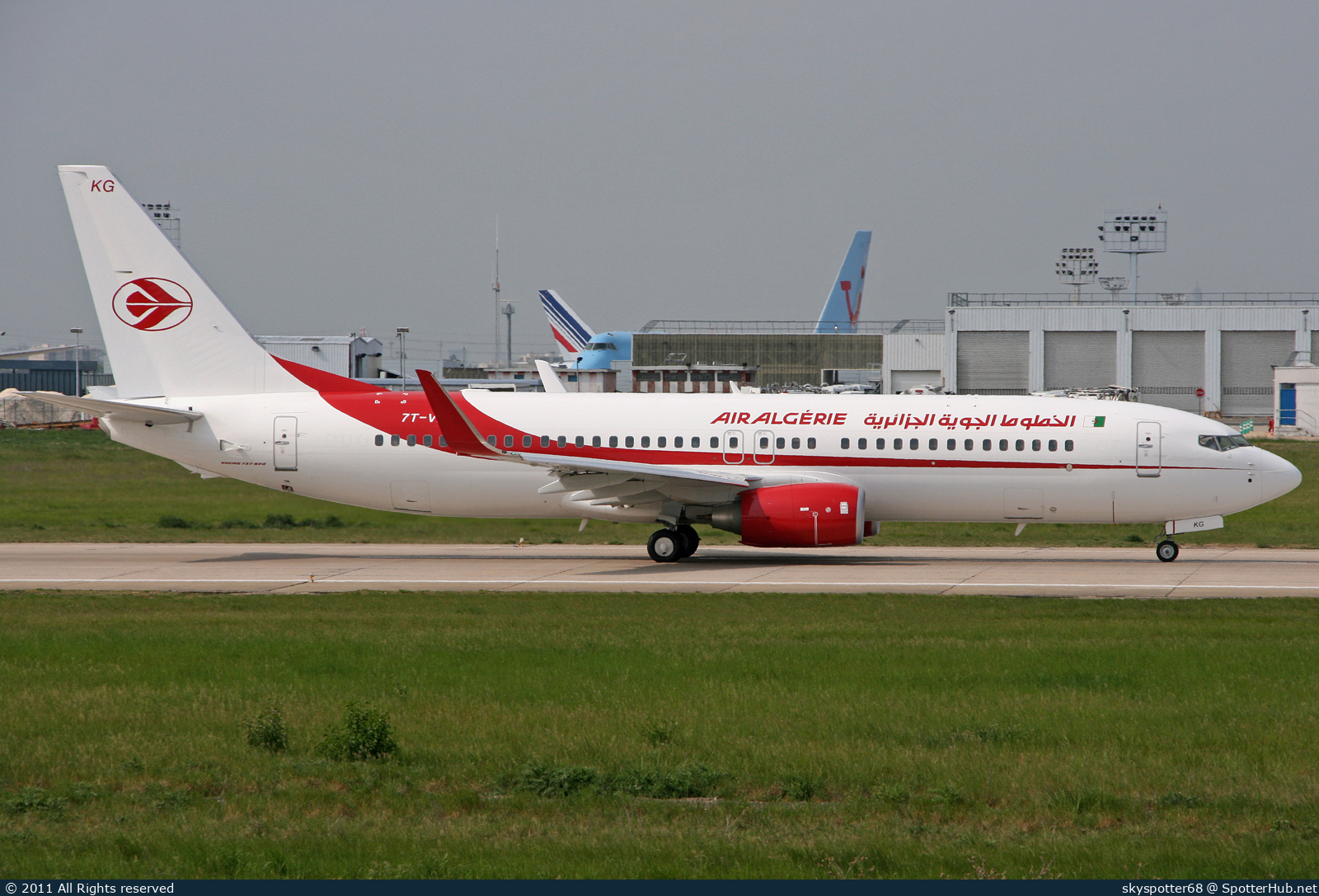 Photo of 7T-VKG - Boeing 737-8D6 operated by Air Algérie