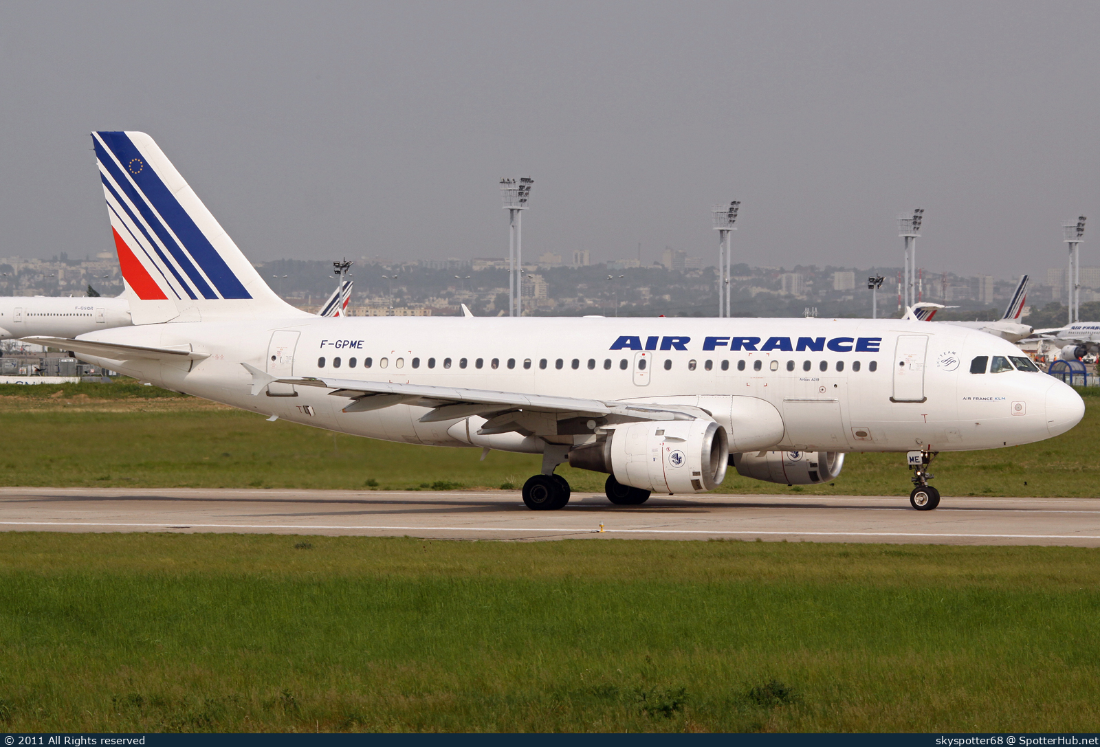 Photo of F-GPME - Airbus A319-113 operated by Air France
