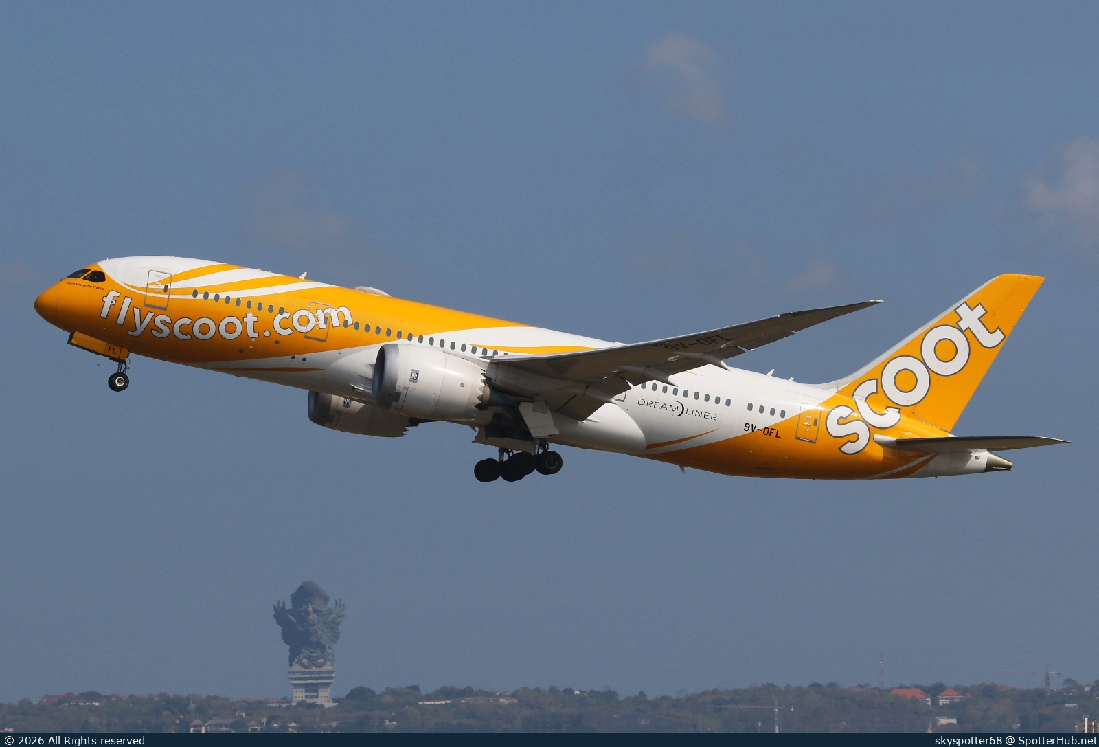 Photo of 9V-OFL - Boeing 787-8 Dreamliner operated by Scoot