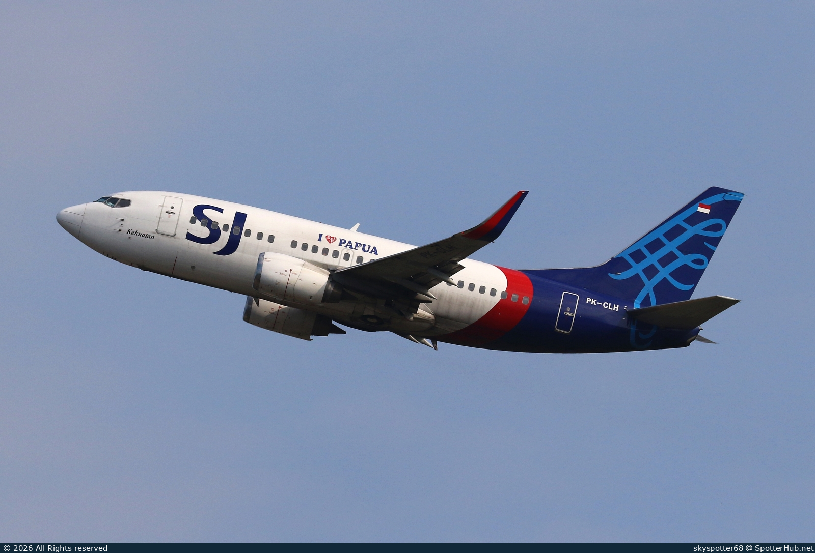 Photo of PK-CLH - Boeing 737-524 operated by Sriwijaya Air