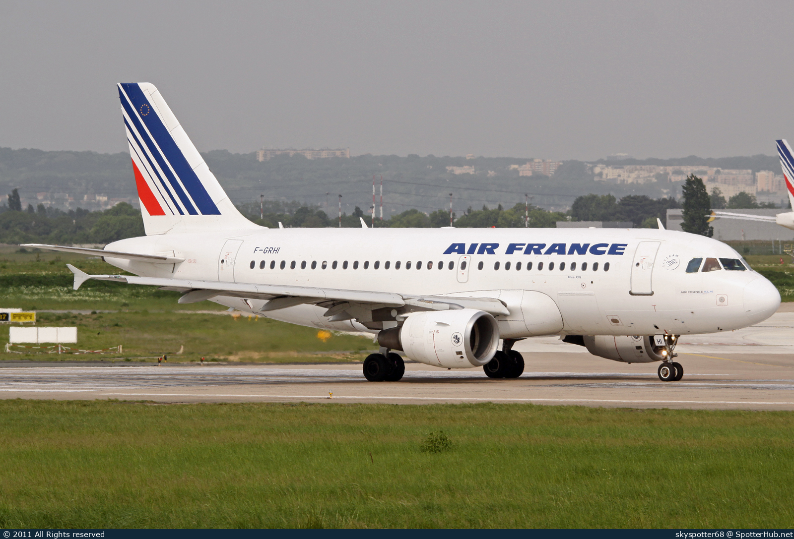 Photo of F-GRHI - Airbus A319-111 operated by Air France
