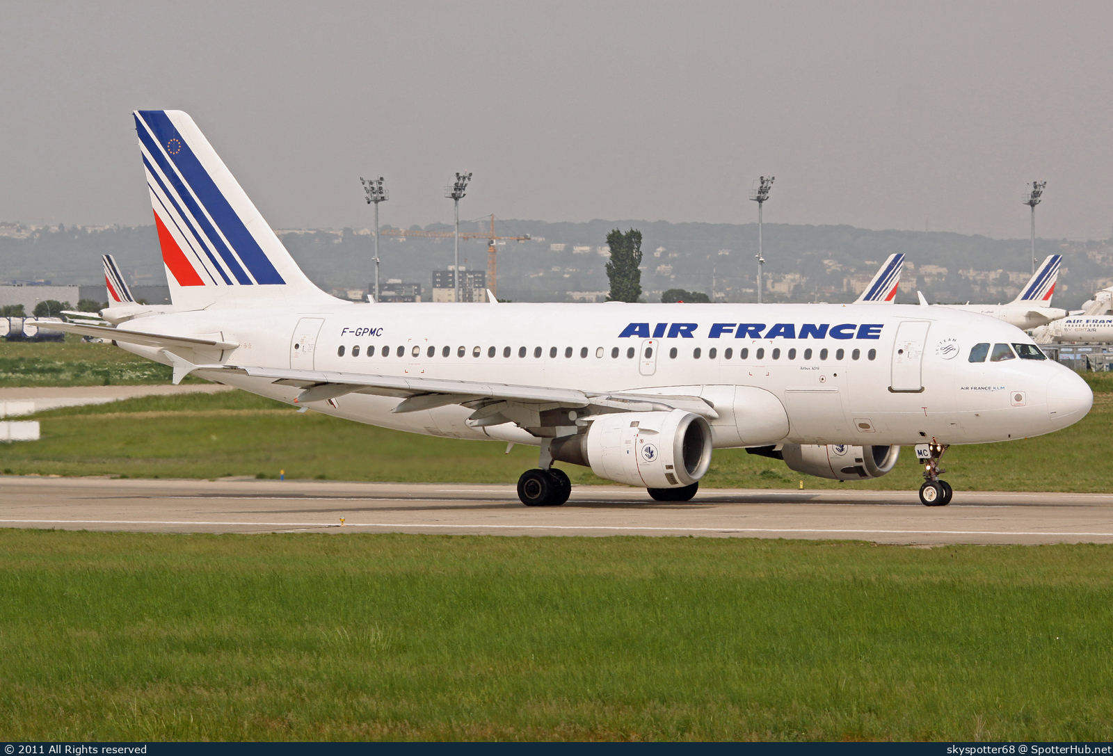 Photo of F-GPMC - Airbus A319-113 operated by Air France