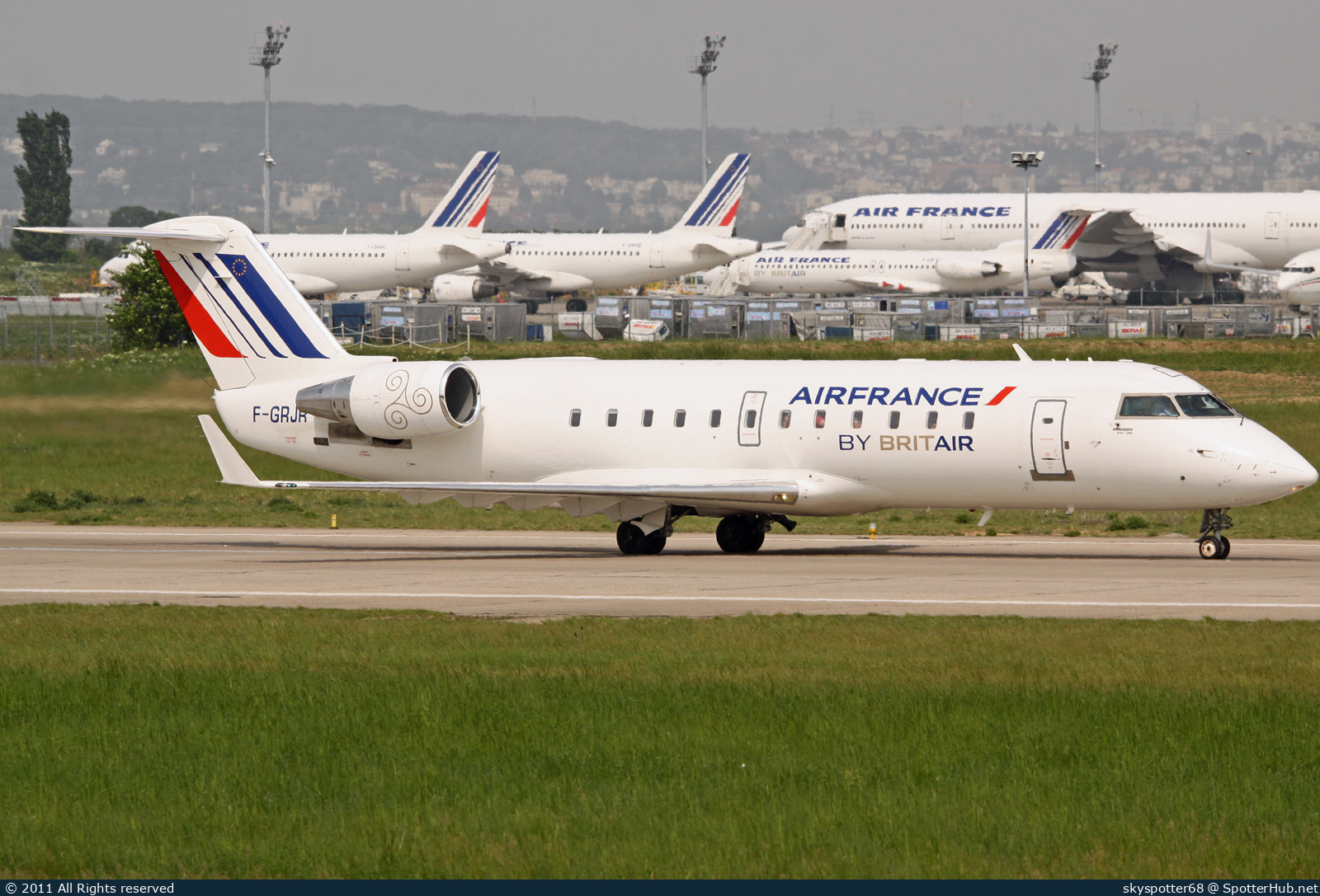 Photo of F-GRJR - Bombardier CRJ-100ER operated by Air France (opb Brit Air)