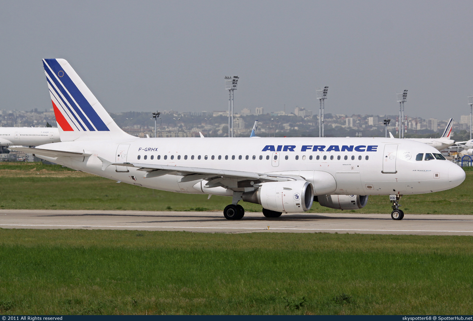 Photo of F-GRHX - Airbus A319-111 operated by Air France