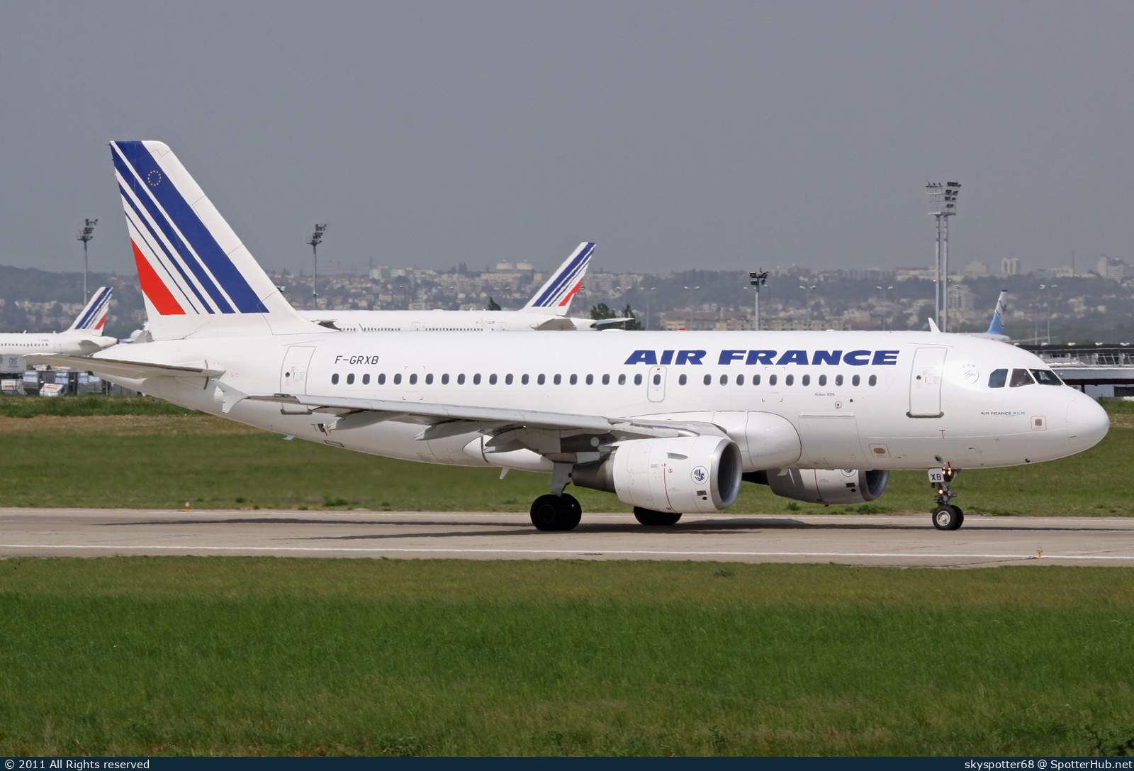 Photo of F-GRXB - Airbus A319-111 operated by Air France
