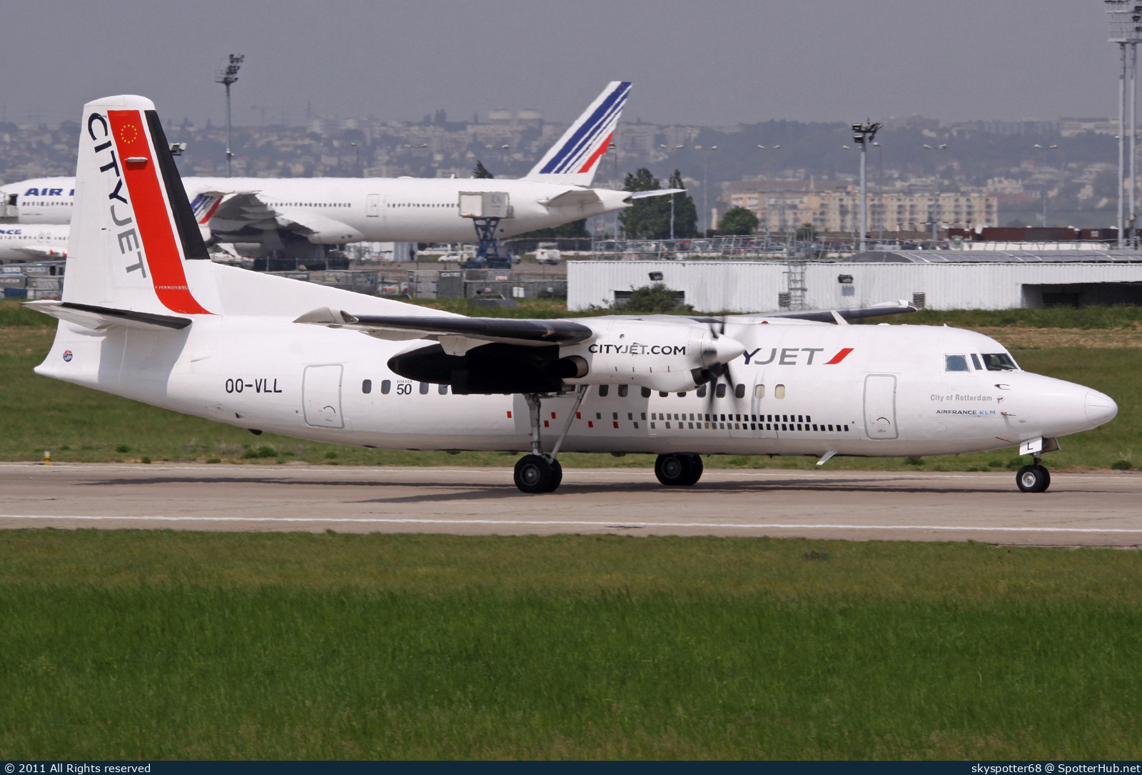 Photo of OO-VLL - Fokker 50 operated by CityJet